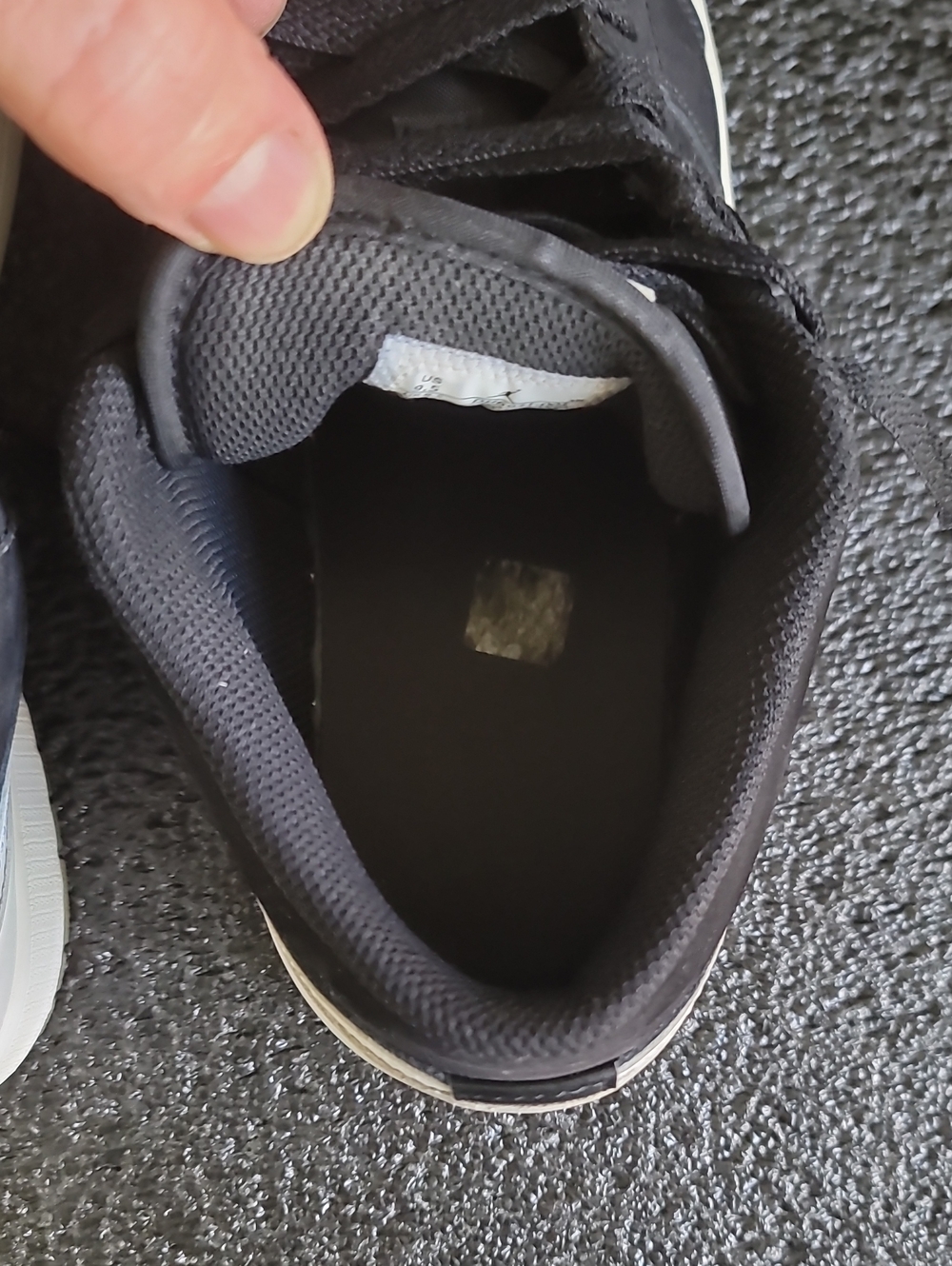 Nike Air Jordan 1 Low SE 'Diamond Iridescent' Wmns 11 Great Cond. Fast Shipping - Picture 10 of 12
